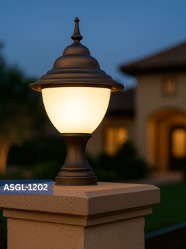 AriGlow Aluminium Body Main Gate Light Design For Outdoor