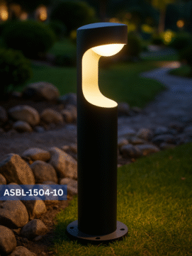 AriGlow Bollard Light in night