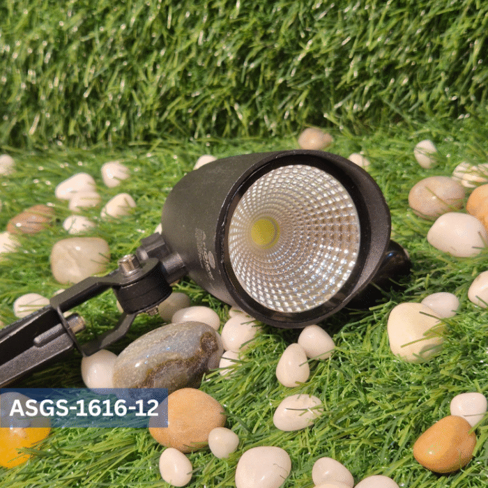 AriGlow Spike light for outdoor black body