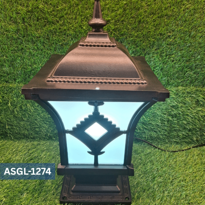 AriGlow Outdoor Pillar Gate Light For Garden, Main gate