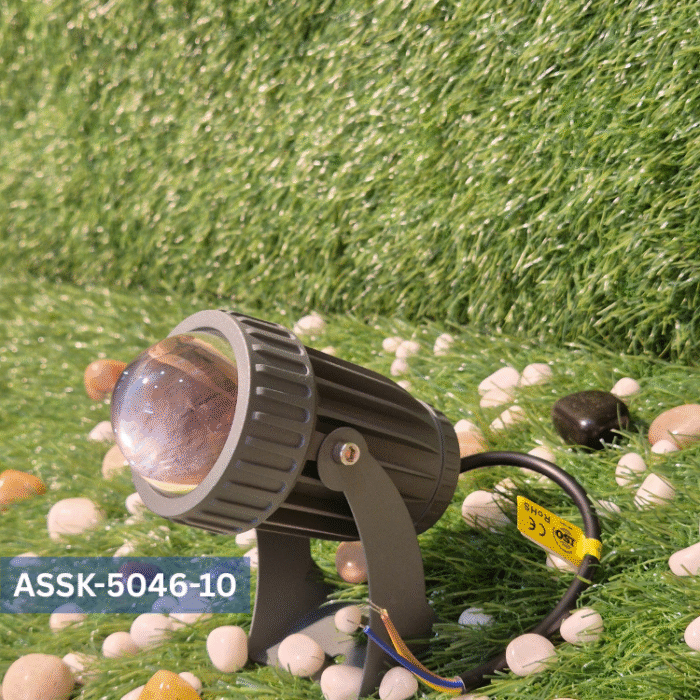 focus beam light for outdoor - grey body