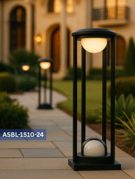 AriGlow Garden Bollard 2 Way Light for Outdoor