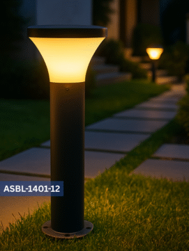 AriGlow Outdoor Bollard Garden LED Light