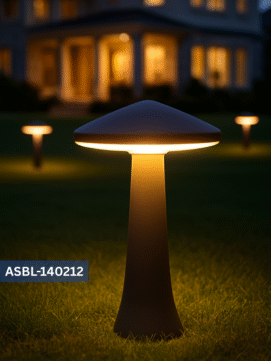 AriGlow Outdoor Bollard Garden LED Lights