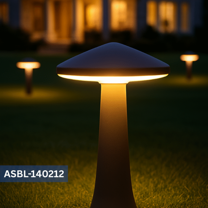 AriGlow Outdoor Bollard Garden LED Lights