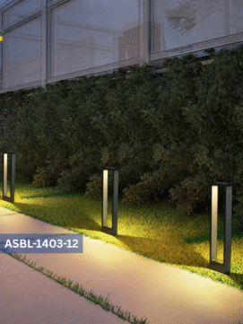 AriGlow New Outdoor Bollard Lights For resort Pathways