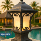 AriGlow Pillar Gate Light Design For Home, Main gate