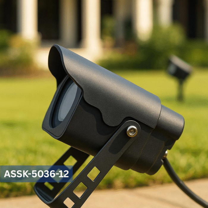 AriGlow Spike Track light for outdoors