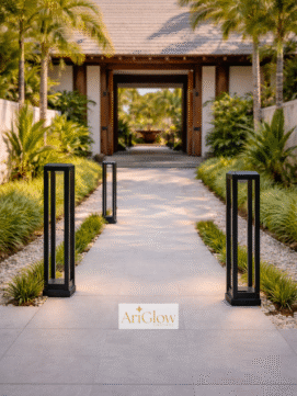 AriGlow Decorative Outdoor Garden Light Or Bollard Lamp 24Inch WaterProof For Pathway Lighting – In India